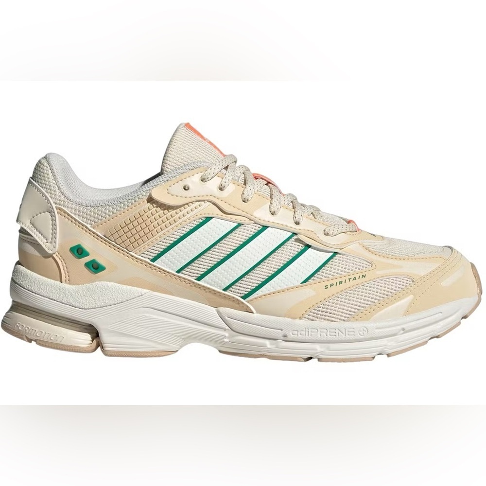 Men’s ADIDAS Spiritian 2000 Wonder White Core Green Sneakers- Size 9